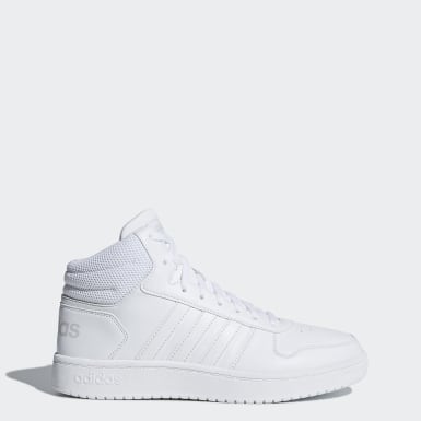 adidas cloudfoam superhoops mid sneakers wit dames adidas cloudfoam superhoops mid sneakers wit dames
